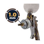 ITALCO MAGIC TECHNICIAN HVLP 1.0MM FORJADA COR C1-CAMUFLADA DOURADA