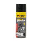 FARBEN SPRAY ALTA TEMP. PRETO FOSCO 350ML/250G
