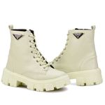 Coturno Feminino Dora Tratorado GuGi 212-GG - Off White