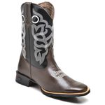 Bota Texana Bordada Masculina Cano Longo 2501