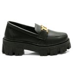 Mocassim Tratorado Feminino Preto 403-GG