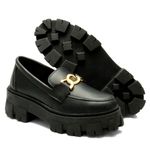 Mocassim Tratorado Feminino Preto 403-GG