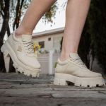 Sapato Oxford Tratorado Feminino GuGi 404-GG - Marfim