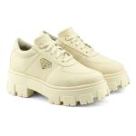 Sapato Oxford Tratorado Feminino GuGi 404-GG - Marfim