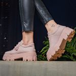 Sapato Oxford Tratorado Feminino GuGi 404-GG - Rose