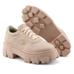 Sapato Oxford Tratorado Feminino GuGi 404-GG - Rose