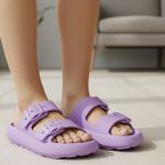 Sandália Birken Nuvem Unissex Máximo Conforto com Tiras Ajustáveis - Lilás