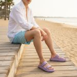 Sandália Birken Nuvem Unissex Máximo Conforto com Tiras Ajustáveis - Lilás