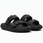Sandália Birken Nuvem Unissex Máximo Conforto com Tiras Ajustáveis - Preto