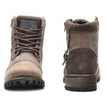 Bota Coturno Casual Masculino 801 Botinha Urban Em Couro