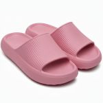 Chinelo Slide Nuvem Unissex Tira Larga Anatômica - Rosa
