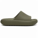 Chinelo Slide Nuvem Unissex Tira Larga Anatômica - Verde