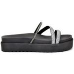 Papete Birken Feminina de Manta Strass Sandalia Rasteirinha Glitter 920-W - Preto