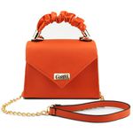 Bolsa Feminina Com Alça Transversal Laranja B100-GG