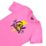 Camiseta T-shirt Feminina Girl Power - Rosa
