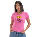 Camiseta T-shirt Feminina Nunca Esqueça o Quão Rara Você é - Rosa