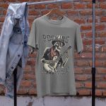 Camiseta Básica Masculina 100% algodão Rocking Till i'am Dead - Chumbo