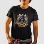 Camiseta Básica Masculina Gorilla Gang Streetwear 100% Algodão Premium - Preto