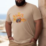 Camiseta Básica Masculina Rei Da Estrada 100% Algodão Premium - Caqui