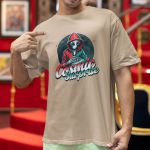 Camiseta Básica Masculina Alien Lua 100% Algodão Premium - Caqui