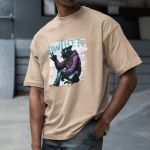 Camiseta Básica Masculina Pantera Style 100% Algodão Premium - Caqui