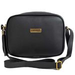 Kit Bolsa Feminina Transversal + Carteira Preto K2-BQC-CCH