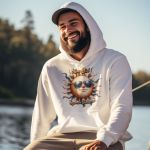 Moletom Unissex Canguru Com Capuz Era Sol Que Me Faltava - Branco