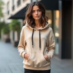 Moletom Canguru Unissex GuGi Com Capuz MLT01-LISO - Caqui