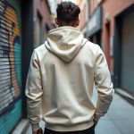 Moletom Canguru Unissex GuGi Com Capuz MLT01-LISO - Off White