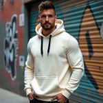 Moletom Canguru Unissex GuGi Com Capuz MLT01-LISO - Off White