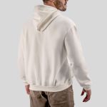 Moletom Canguru Unissex GuGi Com Capuz MLT01-LISO - Off White