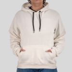 Moletom Canguru Unissex GuGi Com Capuz MLT01-LISO - Off White