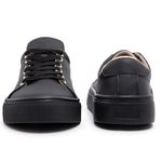 Tênis Feminino Casual Black Cano Baixo Conforto