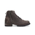 Botinha Masculina Em Couro 776 Boots Coturno Café