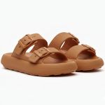 Sandália Birken Nuvem Unissex Máximo Conforto com Tiras Ajustáveis - Caramelo