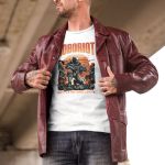 Camiseta Básica Masculina Roboriot Distopia Scifi 100% Algodão Premium - Branco