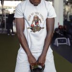 Camiseta Básica Masculina Leão King Of The Court 100% Algodão Premium - Branco
