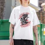 Camiseta Básica Masculina Punk Rockstar 100% Algodão Premium - Branco
