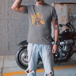 Camiseta Básica Masculina Rei Da Estrada 100% Algodão Premium - Chumbo