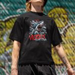 Camiseta Básica Masculina Surf Tubarão 100% Algodão Premium - Preto