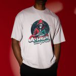Camiseta Básica Masculina Alien Lua 100% Algodão Premium - Branco
