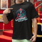Camiseta Básica Masculina Alien Lua 100% Algodão Premium - Preto