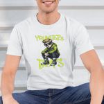 Camiseta Básica Masculina Menino Young Boys 100% Algodão Premium - Branco