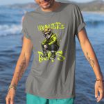 Camiseta Básica Masculina Menino Young Boys 100% Algodão Premium - Chumbo