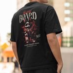 Camiseta Básica Masculina Bunny Board Skate Costas 100% Algodão Premium - Preto