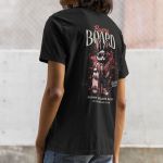 Camiseta Básica Masculina Bunny Board Skate Costas 100% Algodão Premium - Preto