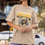 Camiseta Feminina Justice Anjo Direito Advogado 100% Algodão Premium - Caqui