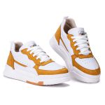 Tênis Jade Feminino GuGi Sneaker Casual Antiderrapante 623-GG - Mostarda
