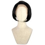 Curta estilo BOB nuca batida Preta