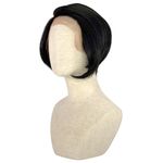 Curta estilo BOB nuca batida Preta